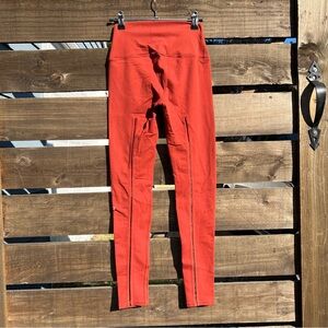 ALO Yoga High Waist Dash Leggings with Sheer Detail